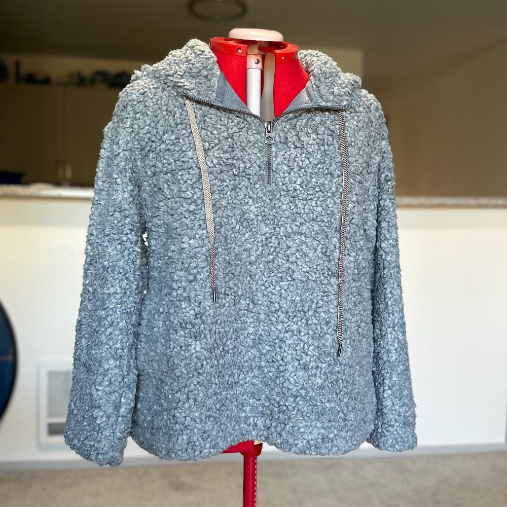 Dylan Shearling Pile Quarter Zip